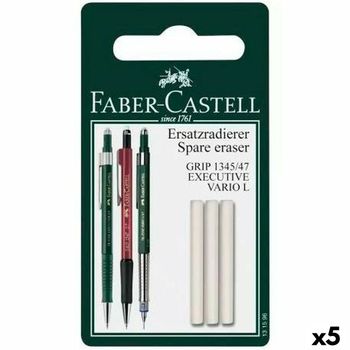 Goma De Borrar Faber-castell Recambio Blanco (5 Unidades)