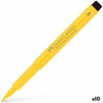 Rotuladores Faber-castell Pitt Artist Cadmium Dark Amarillo (10 Unidades)