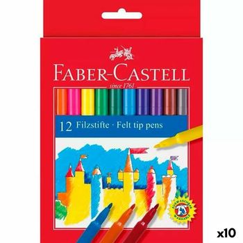 Set De Rotuladores Faber-castell Multicolor (10 Unidades)