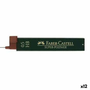 Recambio De Mina Faber-castell Super-polymer Hb 0,5 Mm (12 Unidades)