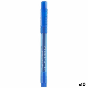 Rotuladores Faber-castell Broadpen Document 1554 Azul (10 Unidades)