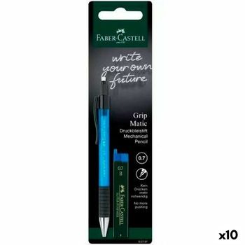 Portaminas Faber-castell Grip  Matic Azul 0,7 Mm (10 Unidades)