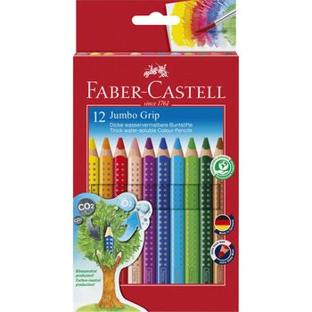 Lápices De Colores Faber-castell 110912 Jumbo Grip (reacondicionado B)