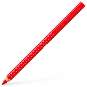 Faber Castell Lapices De Colores Jumbo Grip Rojo -12u-