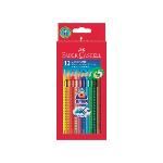 Faber Castell Estuche Lapices Colores Surtidos 24 Ud Acuarelables 112424