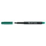 Faber Castell Marcador Permanente Multimark Permanent Trazo 0.8mm Punta Fina Verde 15...