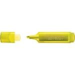 Faber Castell Marcador Fluorescente Cuerpo Traslucido Amarillo 154607