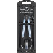 Faber-castell 174074 - Compas Grip Articulado - Sky Blue