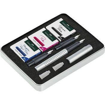 Set Caligrafía Faber-castell 3 Puntas + Cartuchos