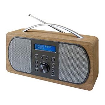 Soundmaster Dab600 Reloj Digital Marrón Radio