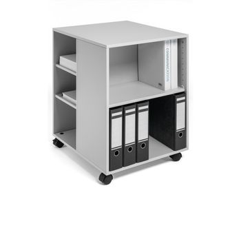 Durable 311310 Mueble Y Soporte Para Dispositivo Multimedia Gris Mesita Con Ruedas Para Multimedia