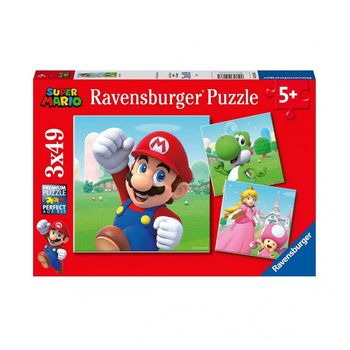 Puzzle 3x49 Piezas Super Mario