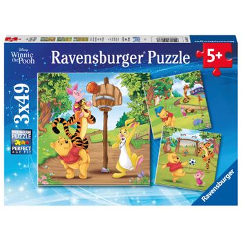 Puzzle Winnie The Pooh 3x49 Piezas Ravensburger 05187