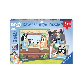 Puzzle L'Heure de Dormir - Bluey Nathan-86163 30 pièces Puzzles - Chiens