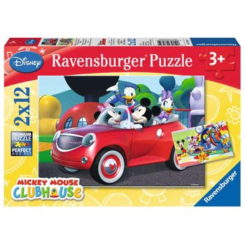 Puzzle Mickey,minnie & Co. 2x12 Piezas Ravensburger 07565