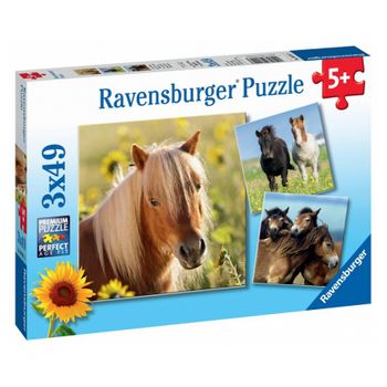 Puzzles 3x49 P Ponis Adorables