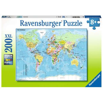 Puzzle Mapa Del Mundo 200 Piezas Mundi Ravensburger 12890