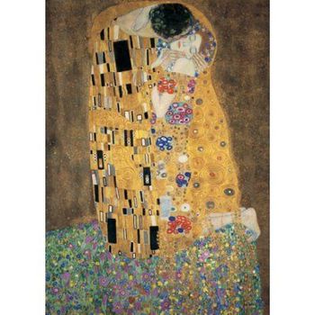 Gustav Klimt: El Beso 1000p