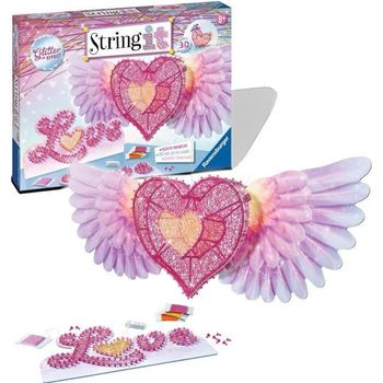 Juego De Moda - Costura String It Maxi: 3d Heart Ravensburger