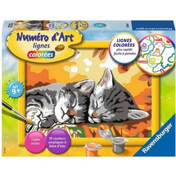 Kit De Pintura - Pequeño - Dos Gatitos Acostados Ravensburger