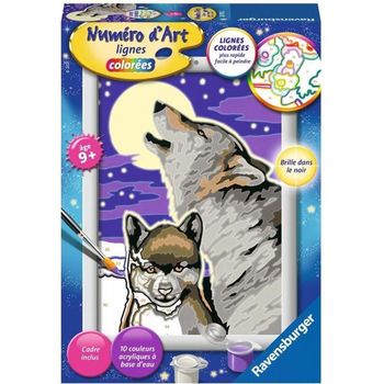 Kit De Pintura Número De Arte - Pequeño - Grito De Lovo Ravensburger