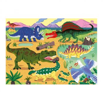 Puzzle 60p Dinosaurios De Cretace