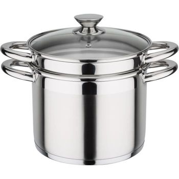 Gsw Treviso - Cocina De Pasta De Acero Inoxidable - 7 L - Todas Las Fuentes De Calor, Incl