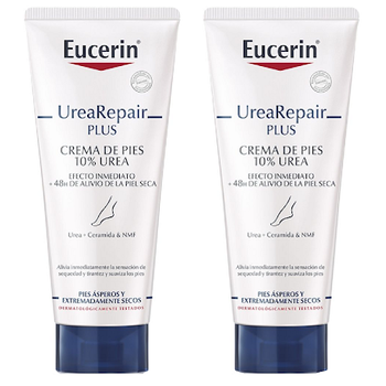 Eucerin Urea Repair Plus Crema Pies 10% 2x100 Ml