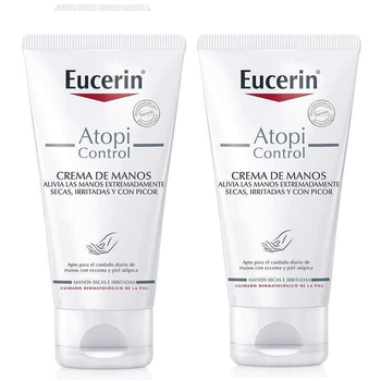 Eucerin Atopi Control Crema De Manos 2x75 Ml