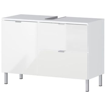 Armario Base Lavabo Gw-mauresa 34x80x56 Cm Blanco Germania