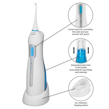 Proficare EZS 3056 Cepillo de Dientes Eléctrico, Cabezal Sónico, 3 Modos  Cepillado, 2 Recambios, IPX7, Inalámbrico