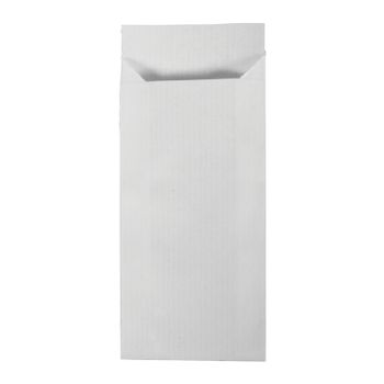Bolsa De Papel Decorativa - Regalo - Caramelo - Blanco - 11,5 X 5,3 Cm