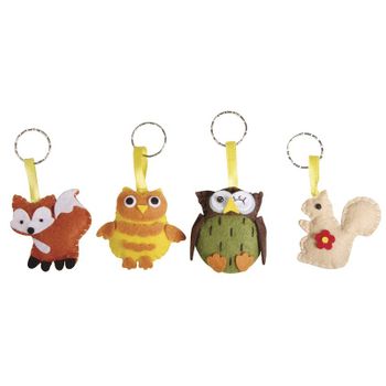 Wood-whispering Key Ring Set