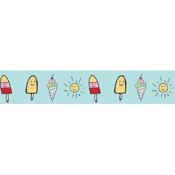 Washi Tape 10 M X 1,5 Cm - Helado