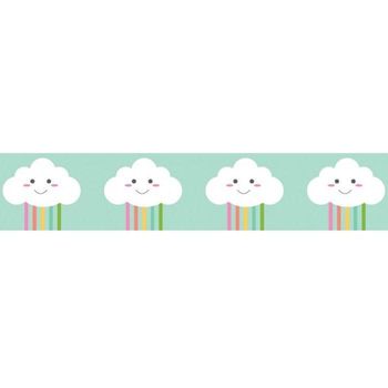 Washi Tape 10 M X 1,5 Cm - Nubes Pequeñas