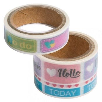 2 Washi Tapes 5 M - Diario