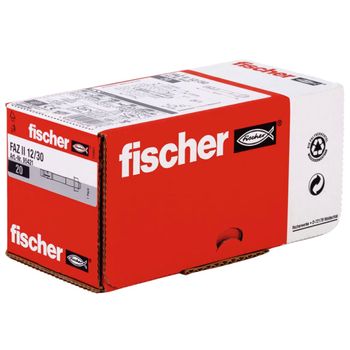 Fischer Juego De Pernos De Anclajes Faz Ii 12/30 20 Pzas Fischer