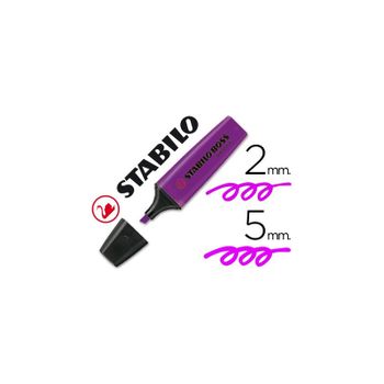 Rotulador Stabilo Boss Fluorescente 70/55 Lavanda 10 Unidades