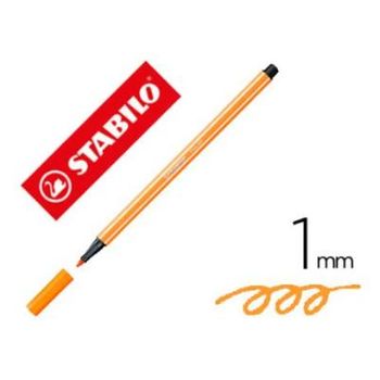 Rotulador Stabilo Acuarelable Pen 68 Naranja Neon 1 Mm