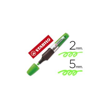 Rotulador Stabilo Boss Luminator Verde Tinta Liquida 5 Unidades