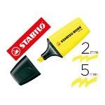 Rotulador Stabilo Boss Fluorescente Mini Amarillo (pack De 10)