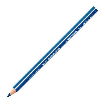 Stabilo L?piz De Color Trio Grueso Azul Ultramar -estuche De 12u-