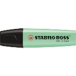Stabilo Marcador Fluorescente Boss Verde Pastel 70/116