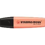 Stabilo Marcador Fluorescente Boss Melocoton Pastel 70/126