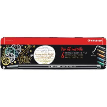 Stabilo Ohpen Punta Fina Rotulador Permanente Negro -10u- con Ofertas en  Carrefour