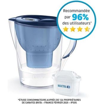 Brita Marella Jarra Filtrante Azul + 1 Cartucho De Repuesto con Ofertas en  Carrefour