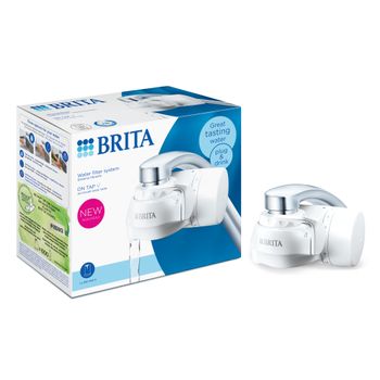 Brita On Tap V Cu Ce Sistema De Filtración De Agua Conectado Directamente Al Grifo Blanco