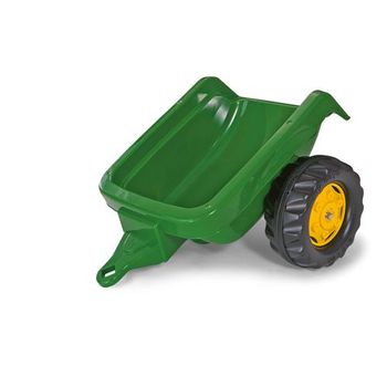 Remolque Pequeño Para Tractor A Pedales Color Verde