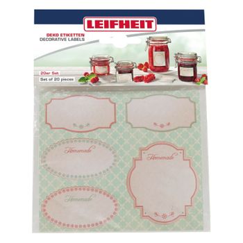 Leifheit 3217 Etichette Decorative Colori Pastello