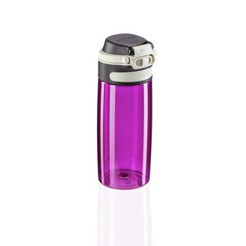 Leifheit Botella De Tritan "on-the-go" De 550 Ml Morado